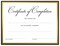 Great Papers! Certificate of Completion Fill-In, Black and Gold Border, 8.5" x 11", Printer Compatible, 15 count